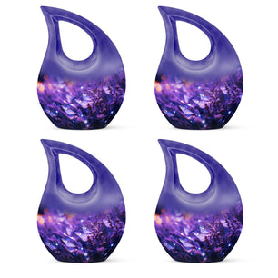 Teardrop Shape Butterfly Urn Keepsake Urn Pack of 4