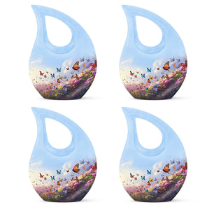 Magical Butterfly Fantasy- Butterfly Urn Teardrop Cremation Urn