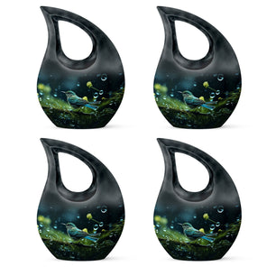 Teardrop Shape Sparrow Urn Keepsake Urn Pack of 4