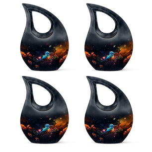 Teardrop Shape Sparrow Urn Keepsake Urn Pack of 4