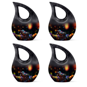 Teardrop Shape Sparrow Urn Keepsake Urn Pack of 4