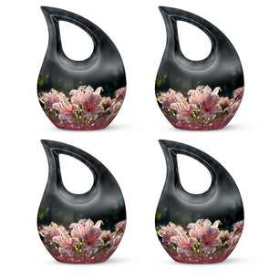 Teardrop Shape Lilly Urn Keepsake Urn Pack of 4
