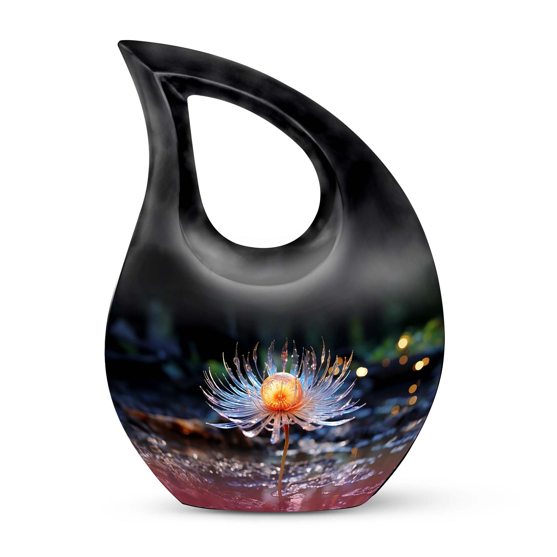 Teardrop Shape Lilly Urn Keepsake 3 Inch