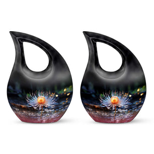 Teardrop Shape Lilly Urn Keepsake Urn Pack of 2