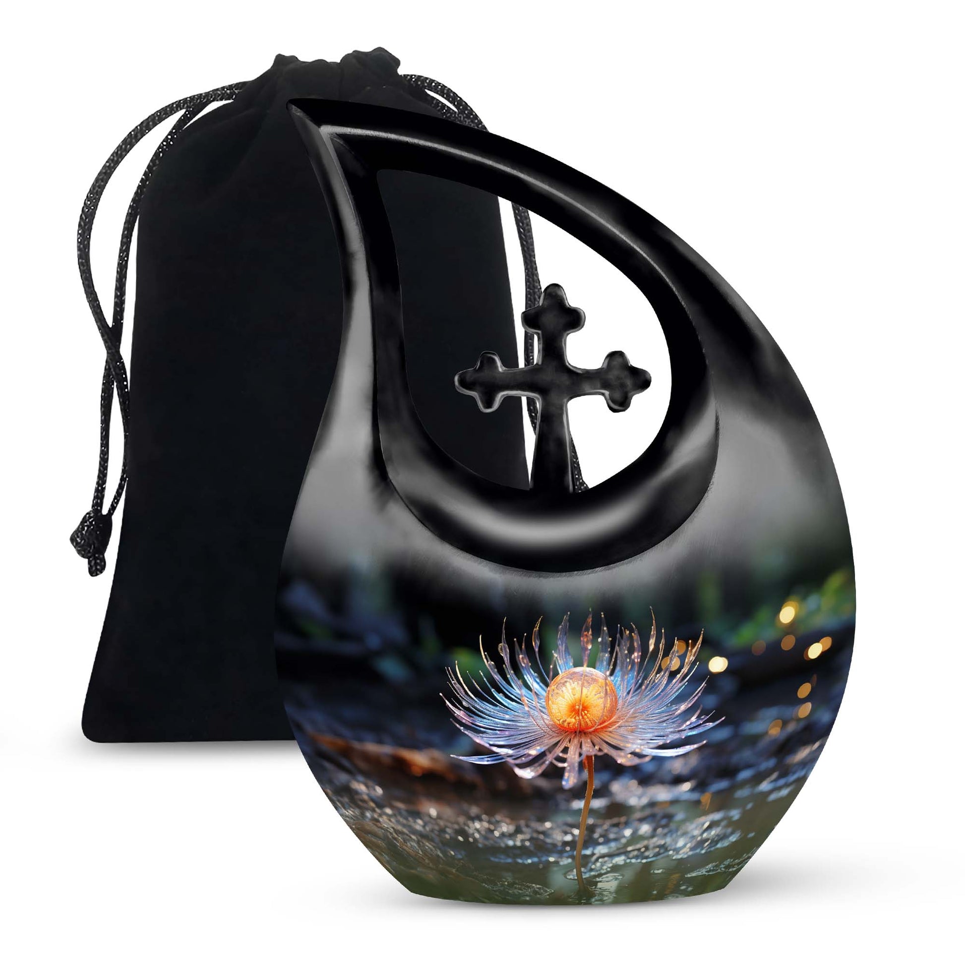 Teardrop Shape Lilly Urn Large 10 Inch