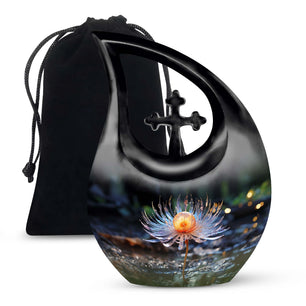 Teardrop Shape Lilly Urn Large 10 Inch