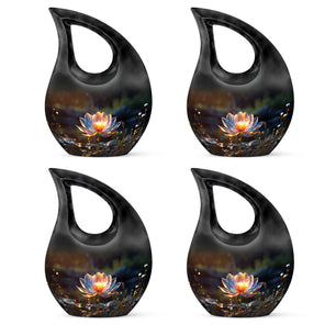 Teardrop Shape Lilly Urn Keepsake Urn Pack of 4