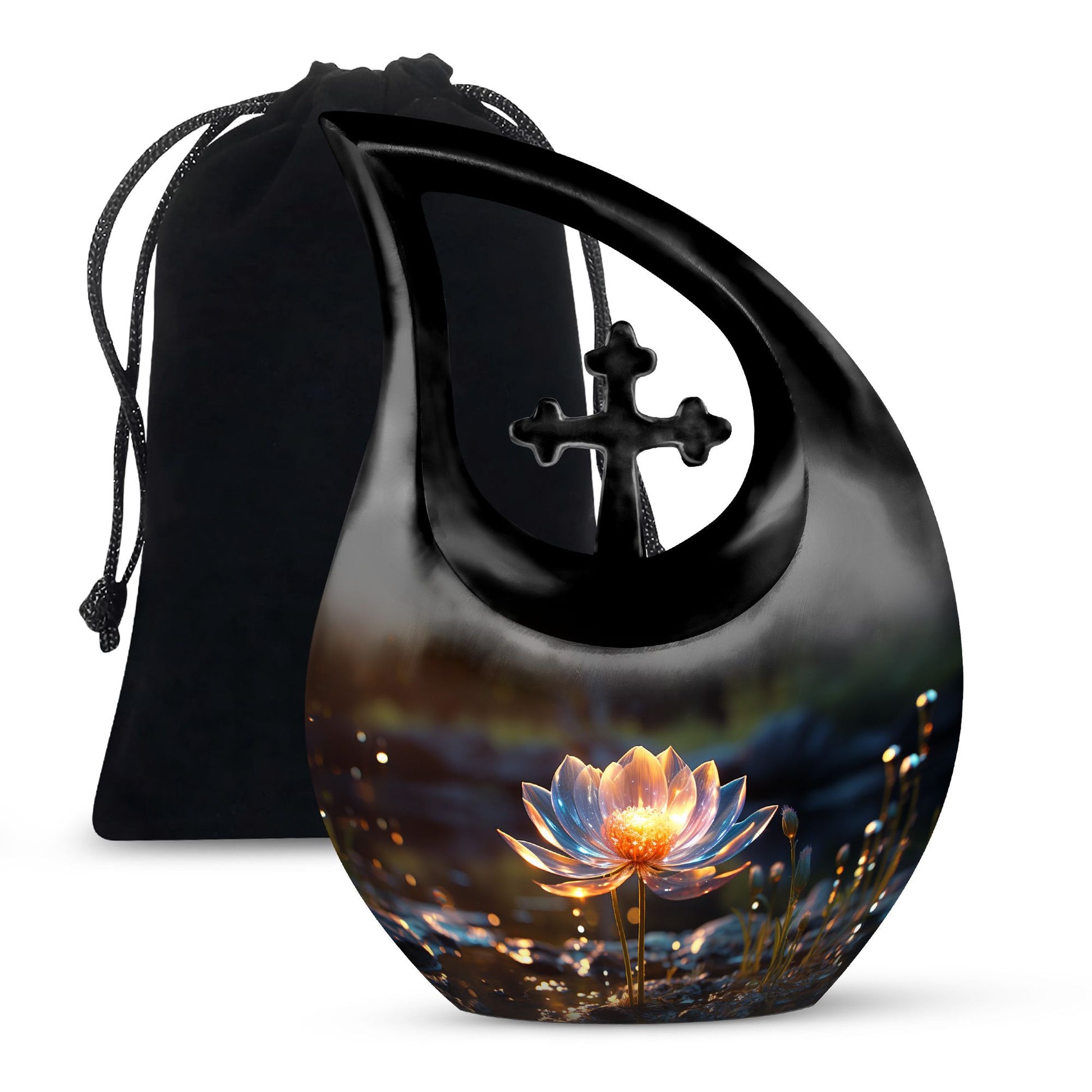 Teardrop Shape Lilly Urn Large 10 Inch