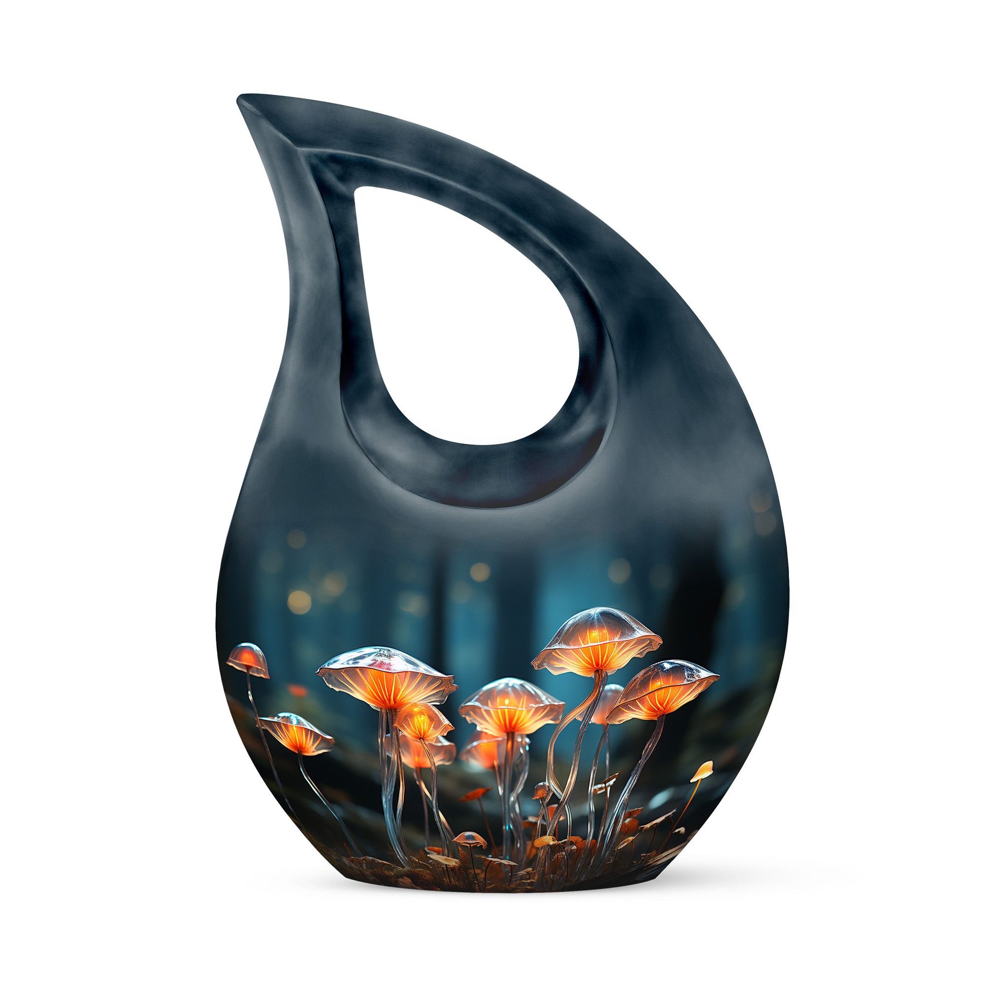 Teardrop Shape Lilly Urn Keepsake 3 Inch