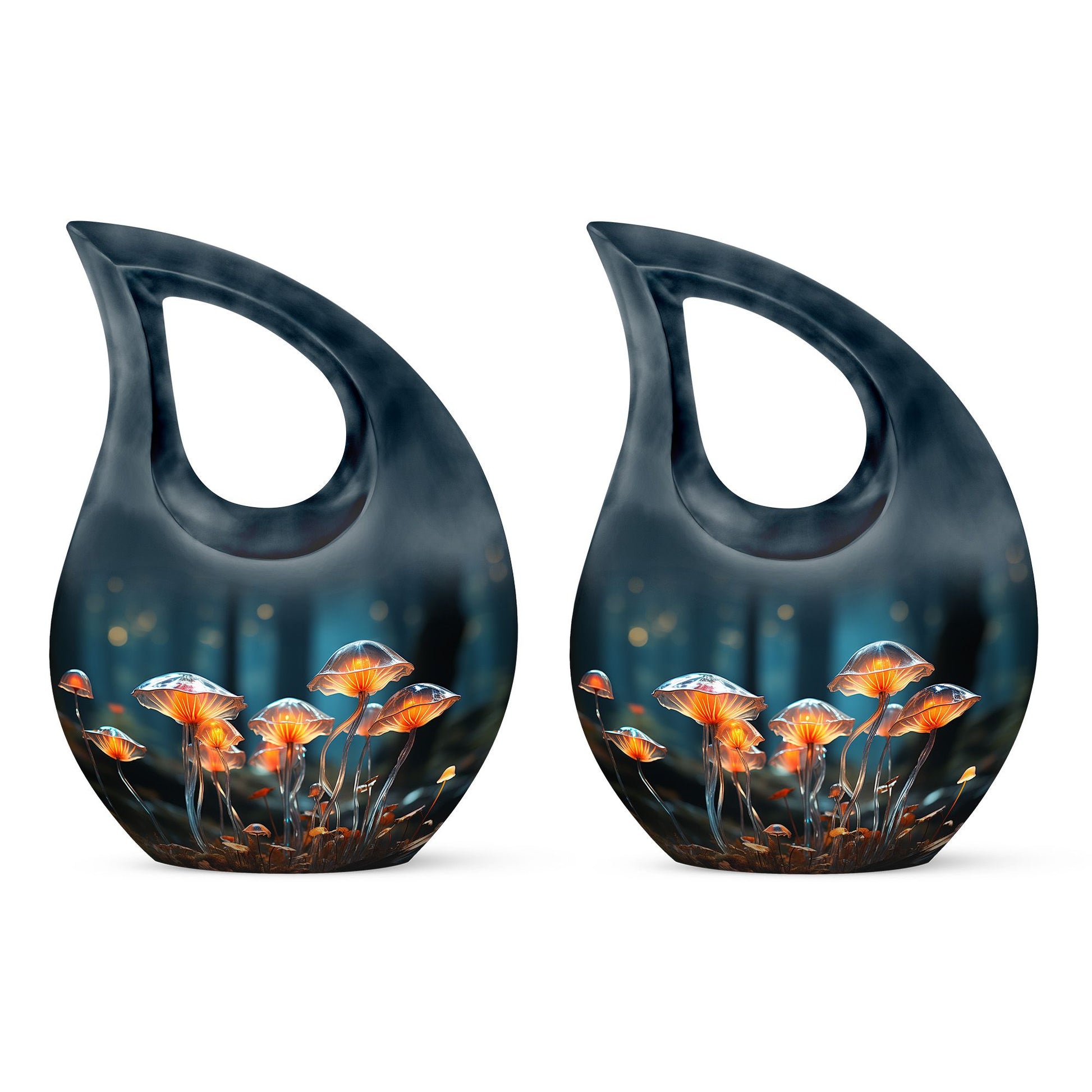 Teardrop Shape Lilly Urn Keepsake Urn Pack of 2