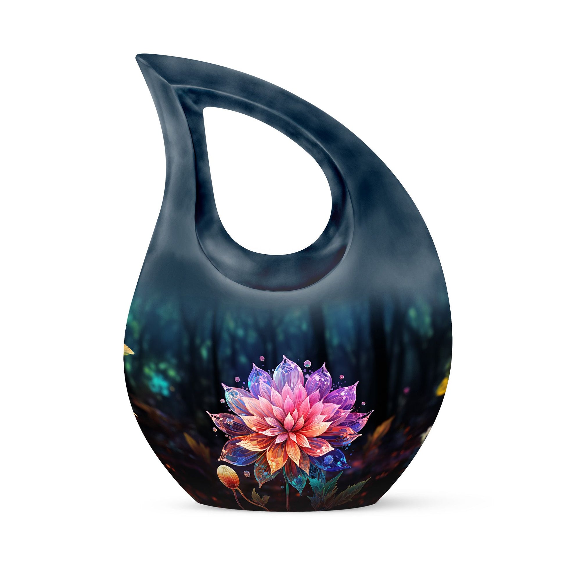 Teardrop Shape Lilly Urn Keepsake 3 Inch
