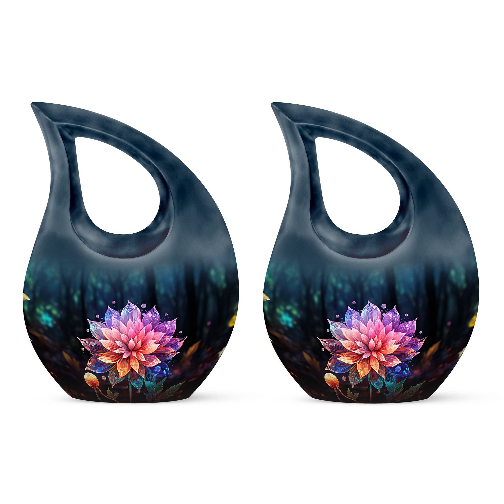 Teardrop Shape Lilly Urn Keepsake Urn Pack of 2