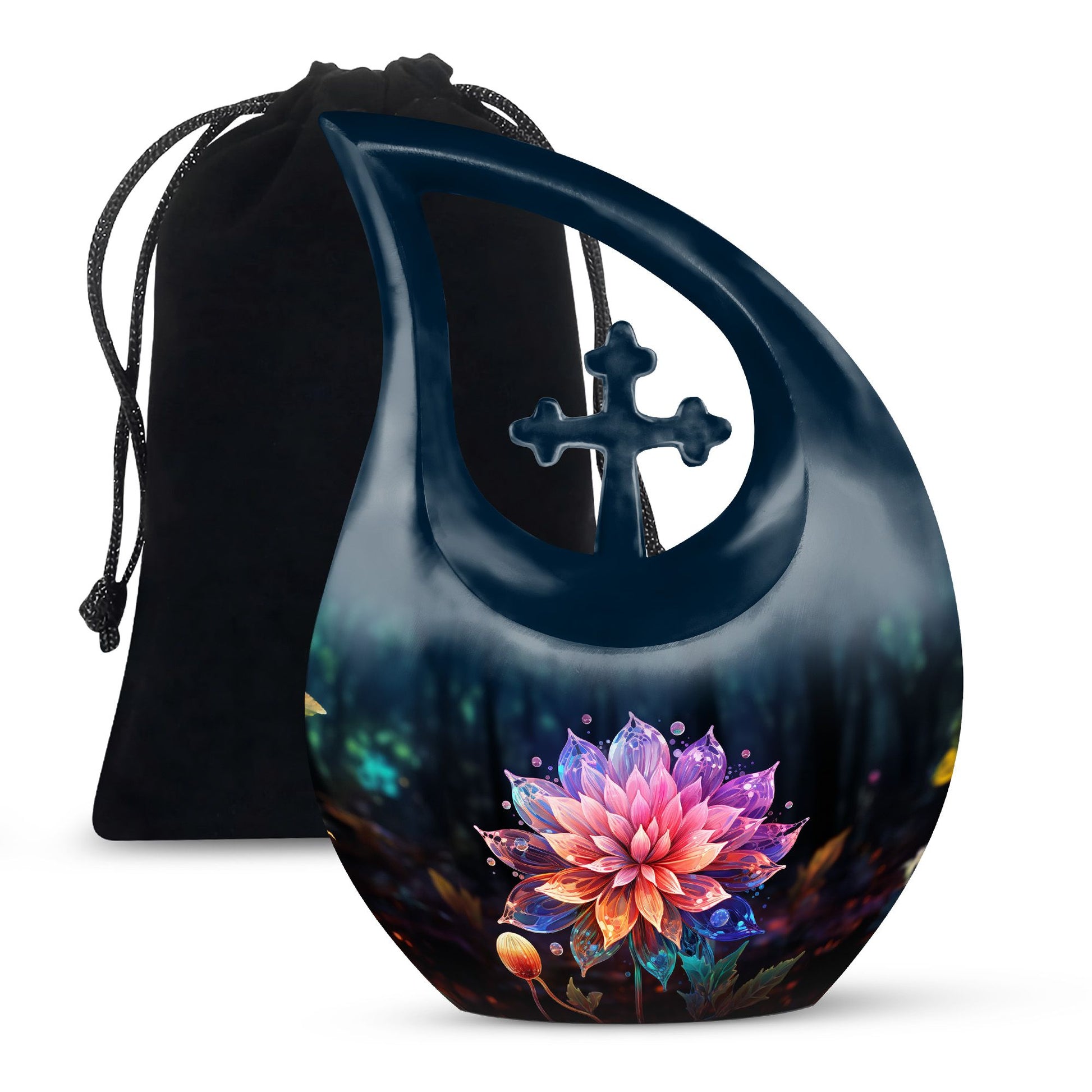 Teardrop Shape Lilly Urn Large 10 Inch