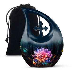 Teardrop Shape Lilly Urn Large 10 Inch