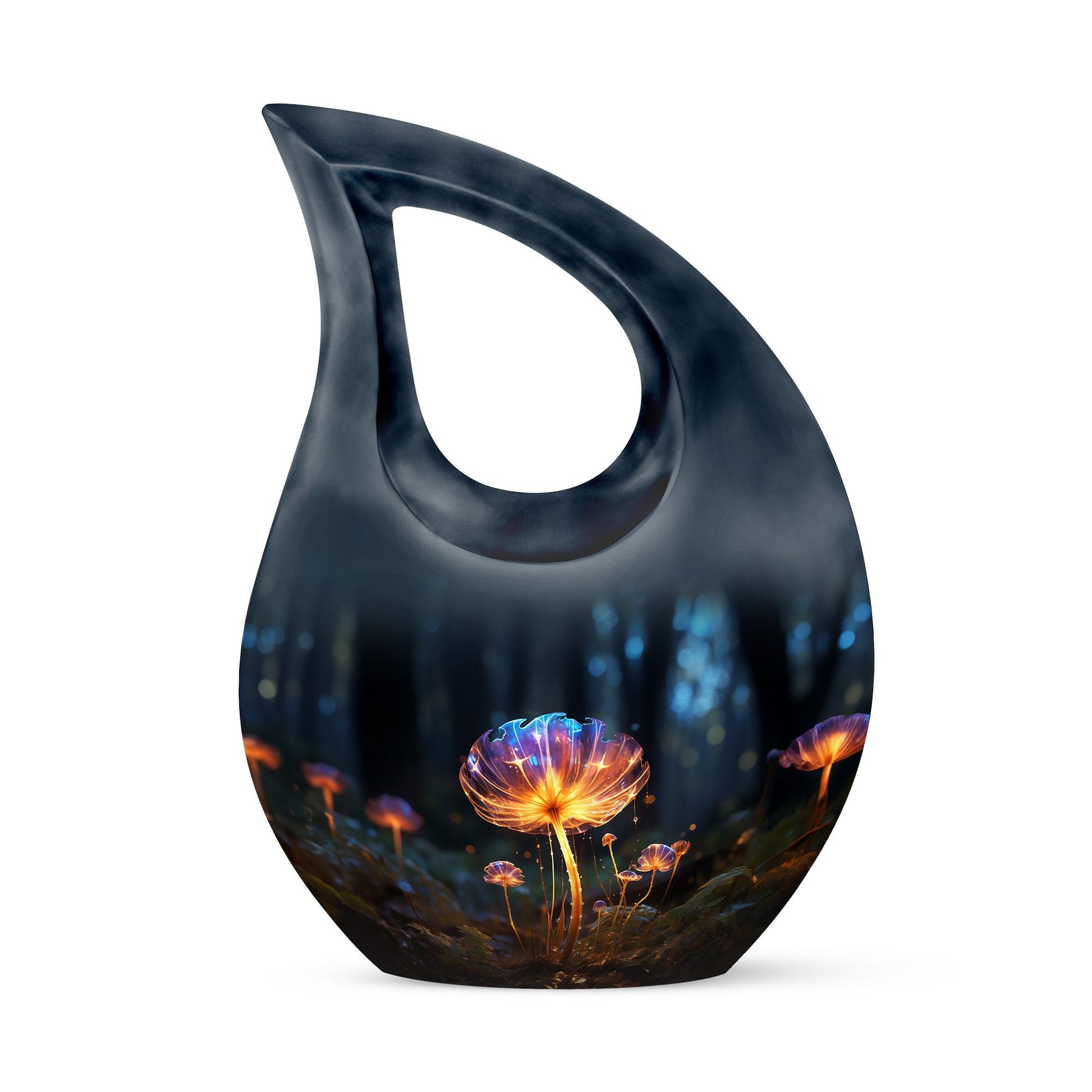 Teardrop Shape Lilly Urn Keepsake 3 Inch