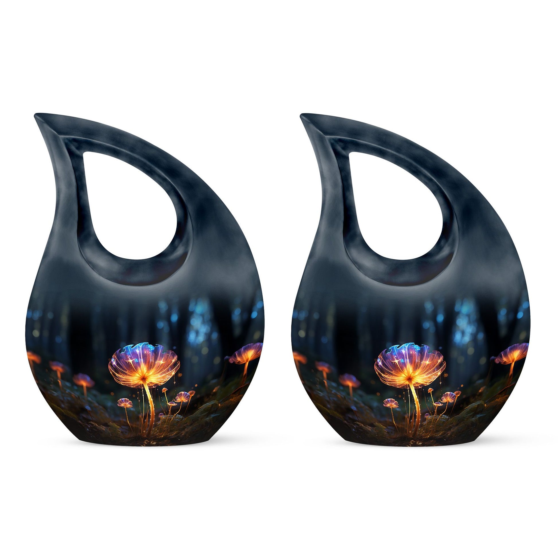 Teardrop Shape Lilly Urn Keepsake Urn Pack of 2