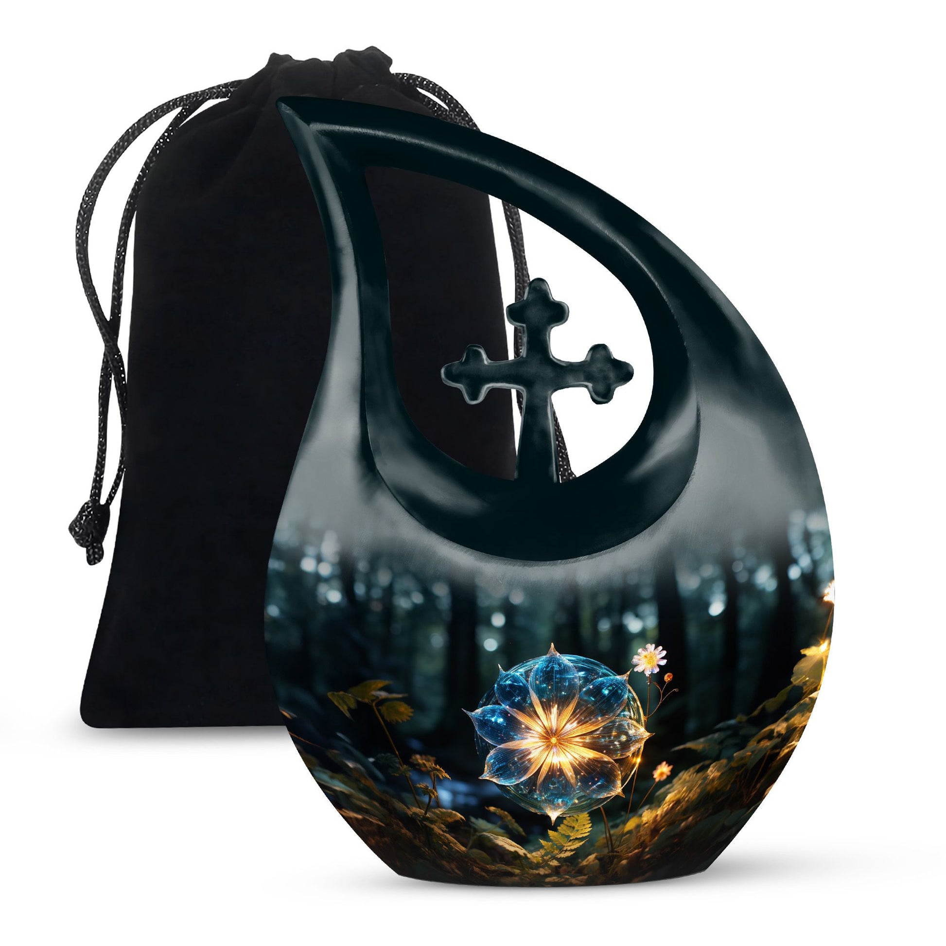 Teardrop Shape Lilly Urn Large 10 Inch