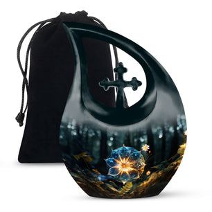 Teardrop Shape Lilly Urn Large 10 Inch