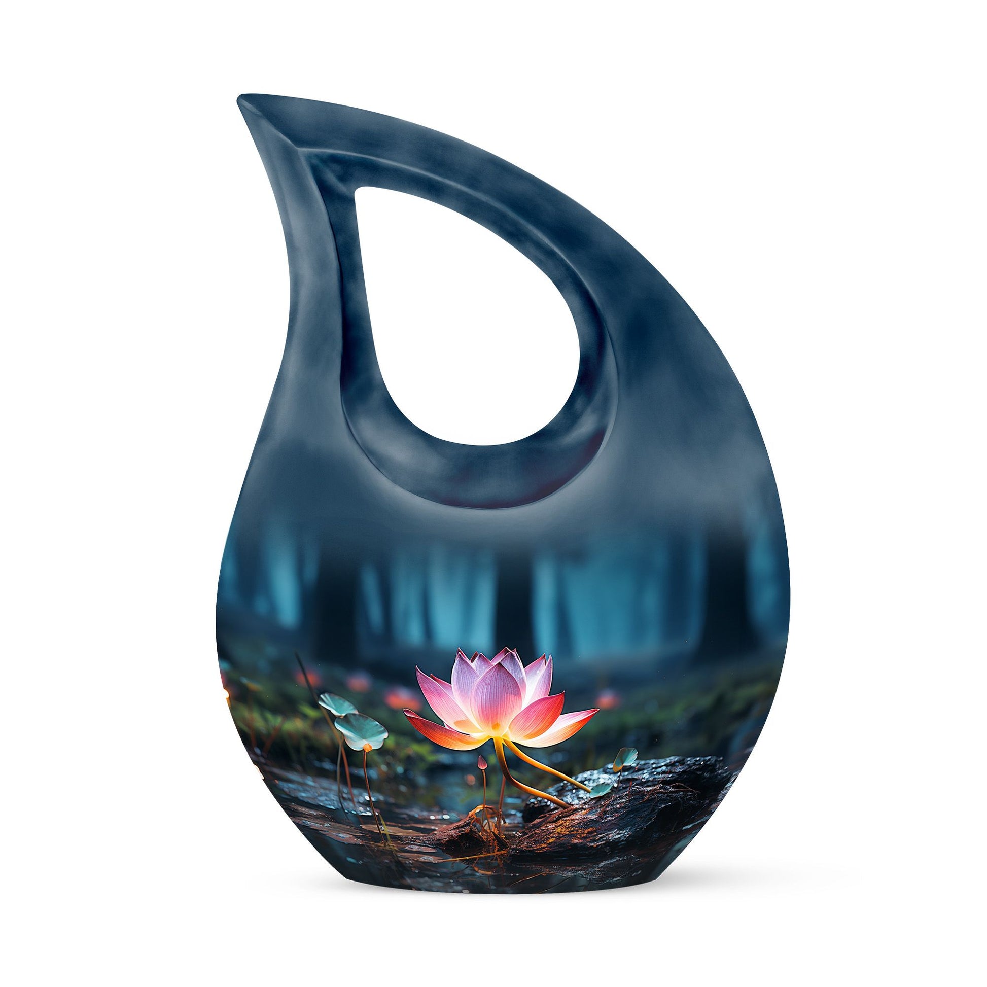 Teardrop Shape Lilly Urn Keepsake 3 Inch