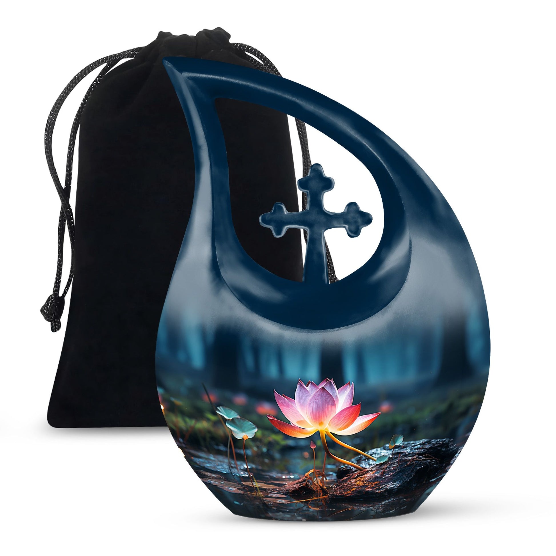 Teardrop Shape Lilly Urn Large 10 Inch