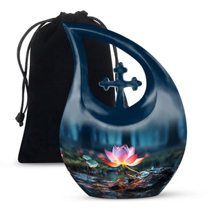 Teardrop Shape Lilly Urn Large 10 Inch