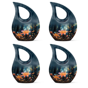 Teardrop Shape Lilly Urn Keepsake Urn Pack of 4