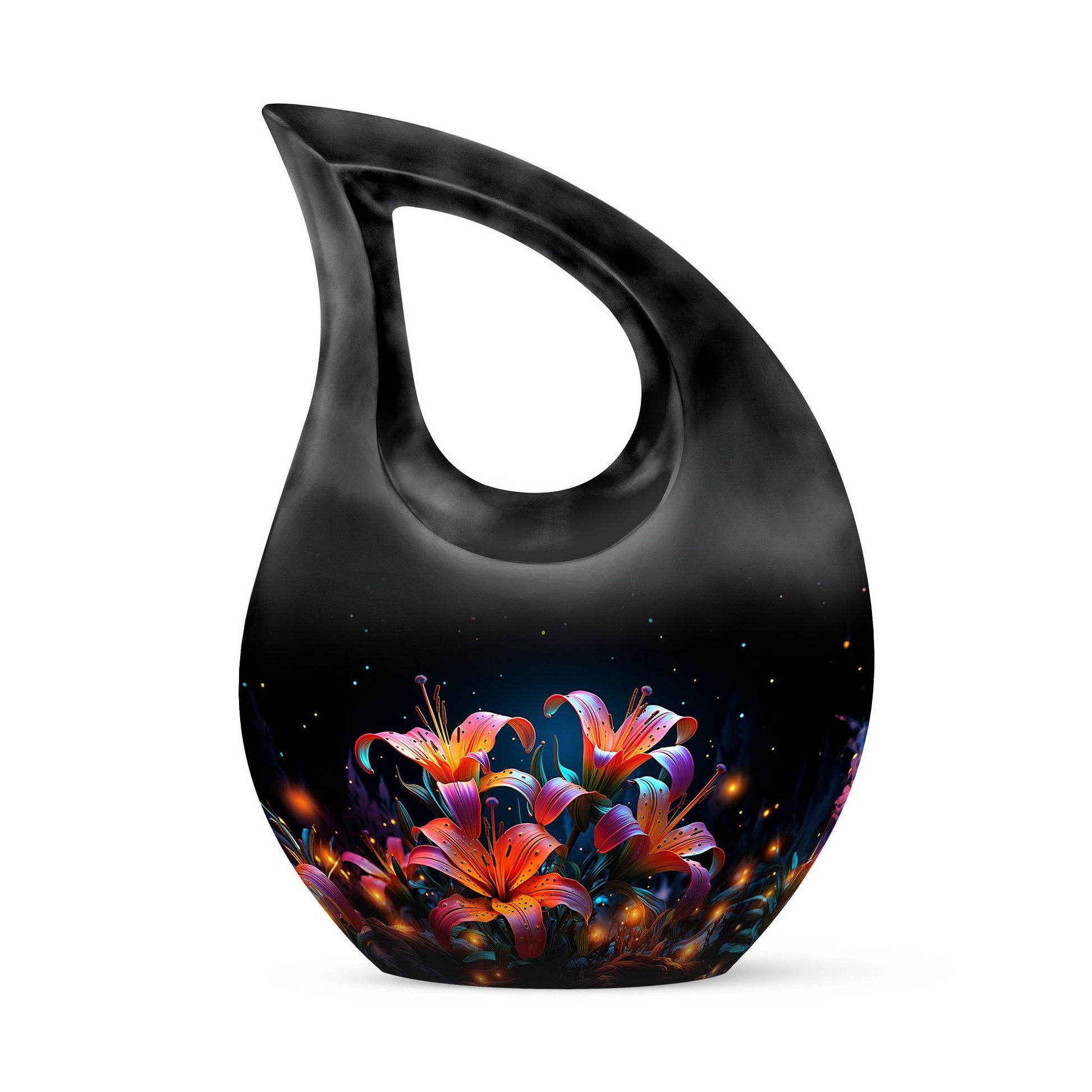 Teardrop Shape Lilly Urn Keepsake 3 Inch