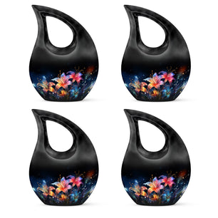 Teardrop Shape Lilly Urn Keepsake Urn Pack of 4
