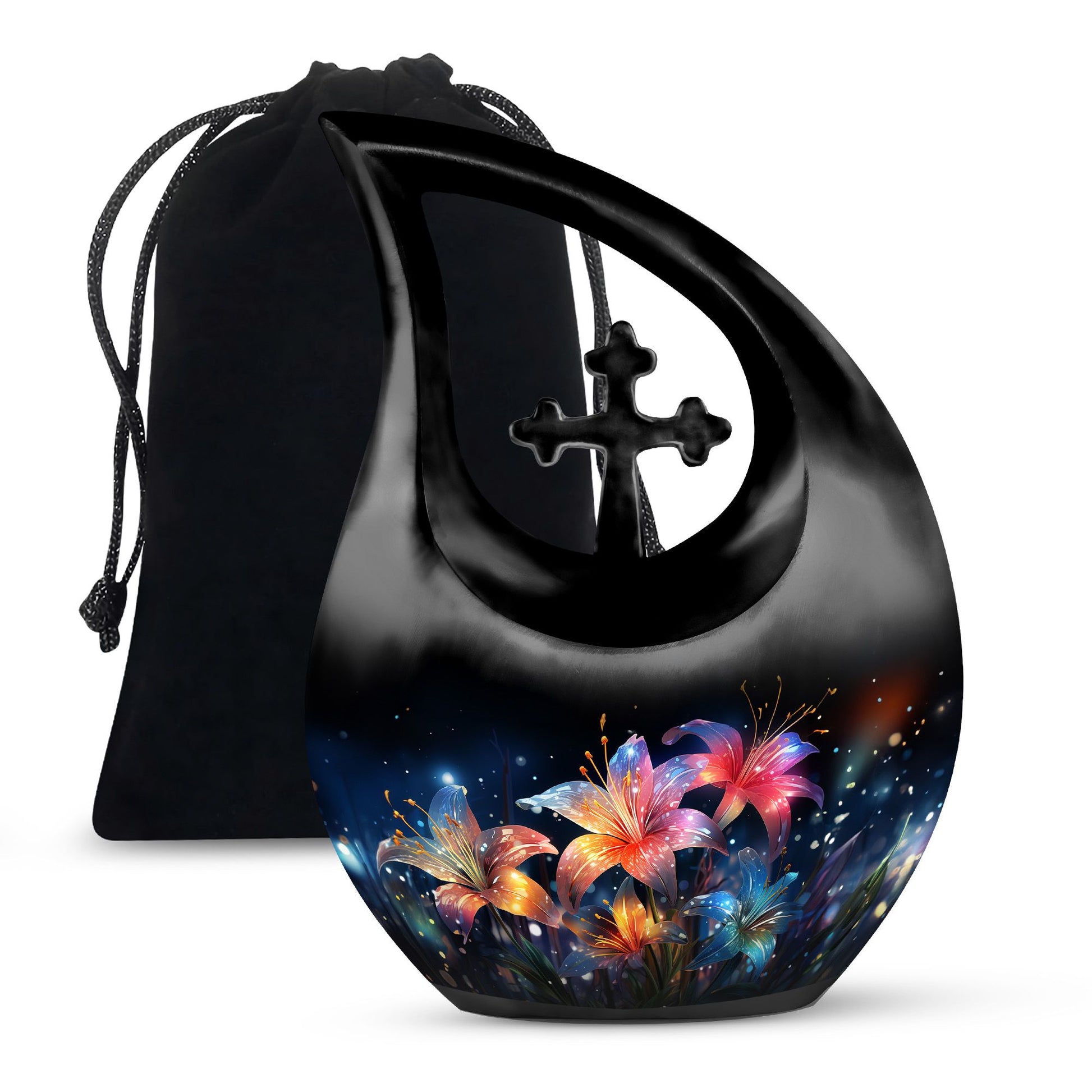 Teardrop Shape Lilly Urn Large 10 Inch