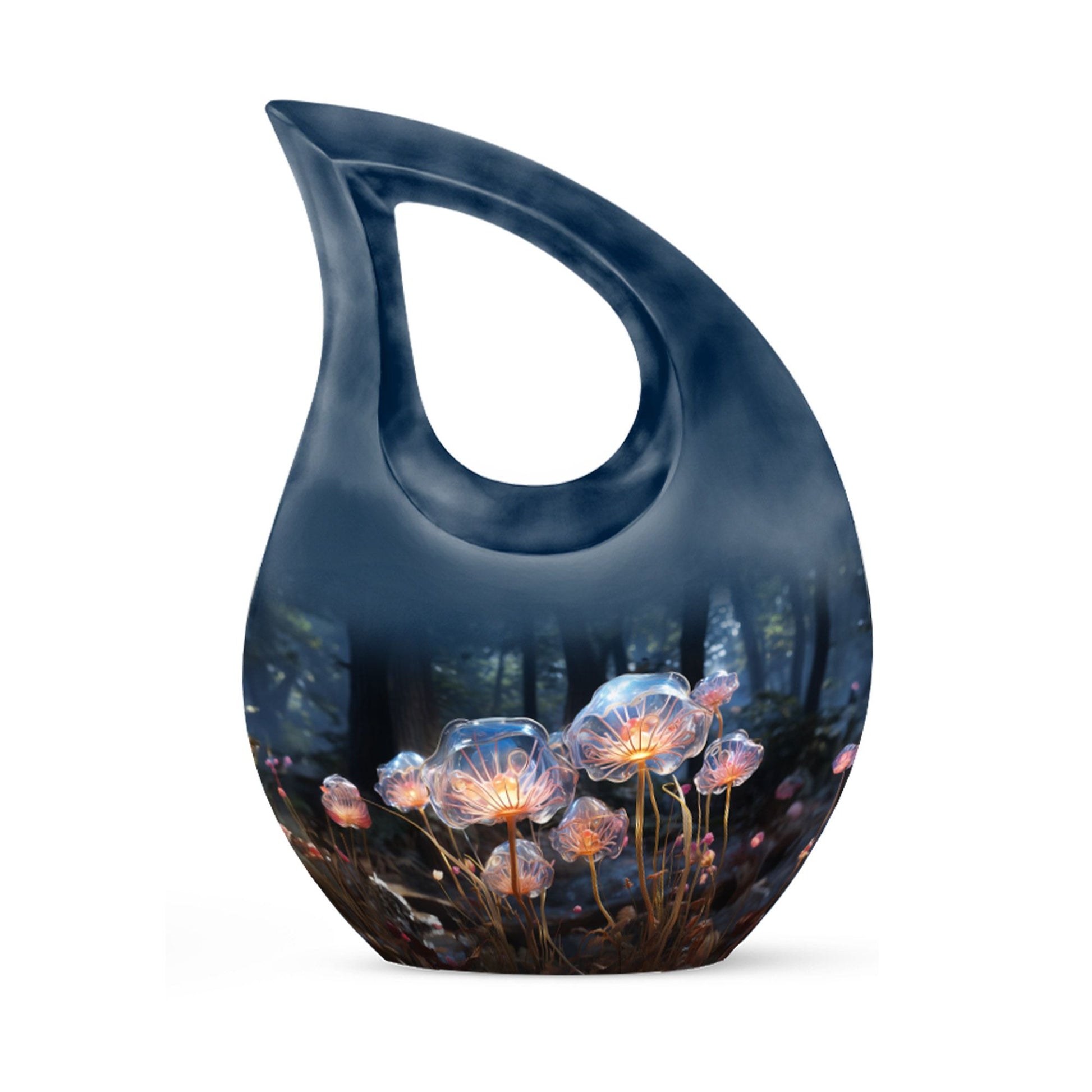 Teardrop Shape Lilly Urn Keepsake 3 Inch