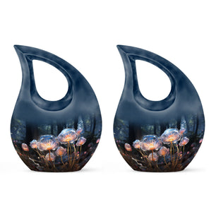 Teardrop Shape Lilly Urn Keepsake Urn Pack of 2