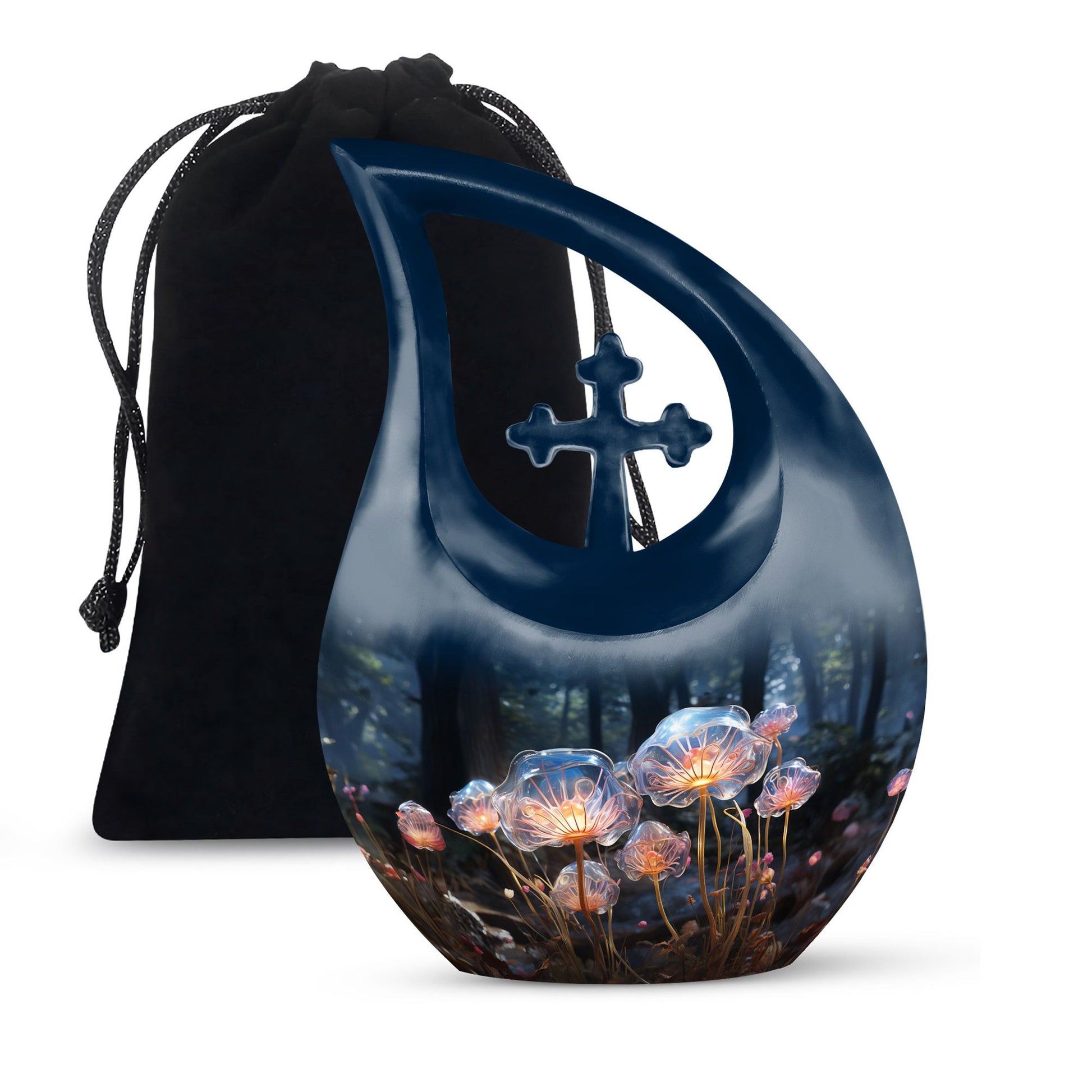 Teardrop Shape Lilly Urn Large 10 Inch