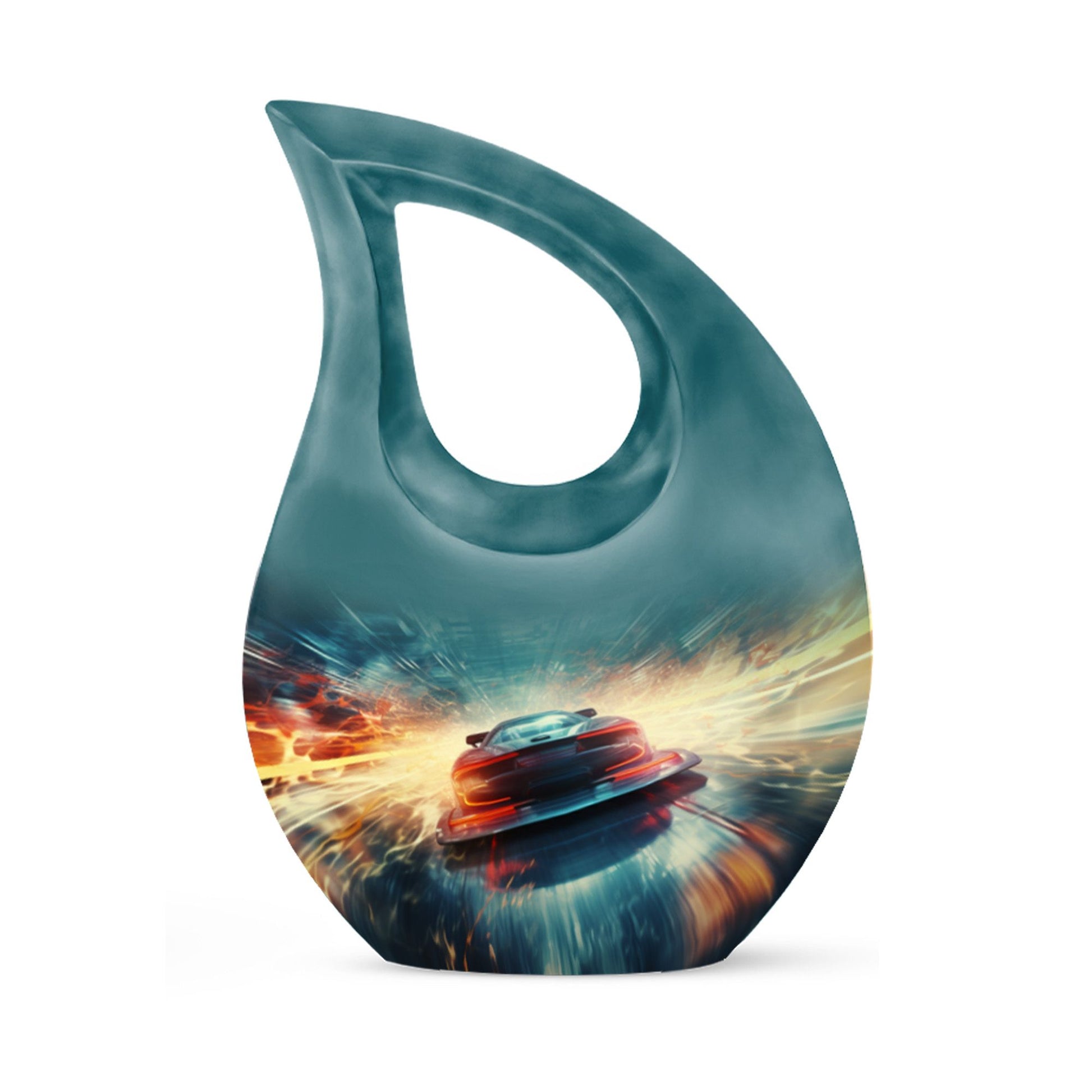 Teardrop Shape Car Urn Keepsake 3 Inch