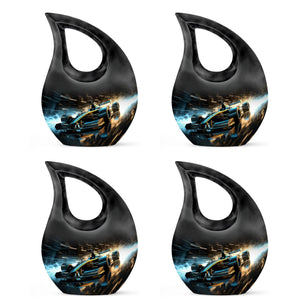 Teardrop Shape Car Urn Keepsake Urn Pack of 4