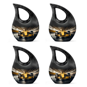 Teardrop Shape Car Urn Keepsake Urn Pack of 4