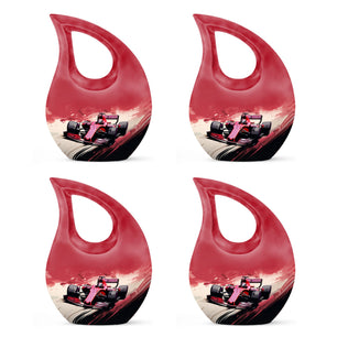 Teardrop Shape Car Urn Keepsake Urn Pack of 4
