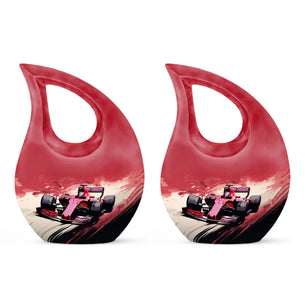 Teardrop Shape Car Urn Keepsake Urn Pack of 2