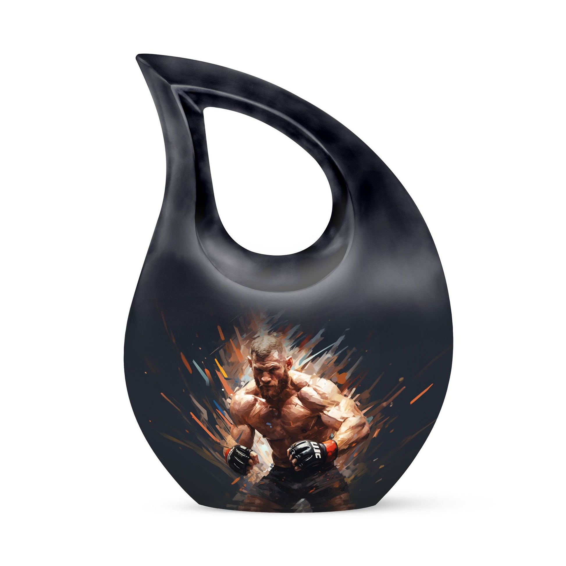 Teardrop Shape Sport Urn Keepsake 3 Inch