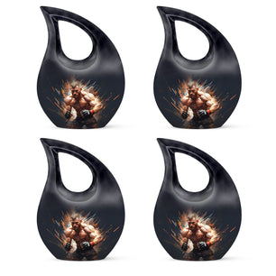 Teardrop Shape Sport Urn Keepsake Urn Pack of 4