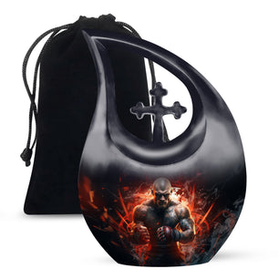 Teardrop Shape Sport Urn Large 10 Inch