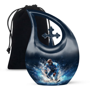 Teardrop Shaped  Large Urn 10 Inch