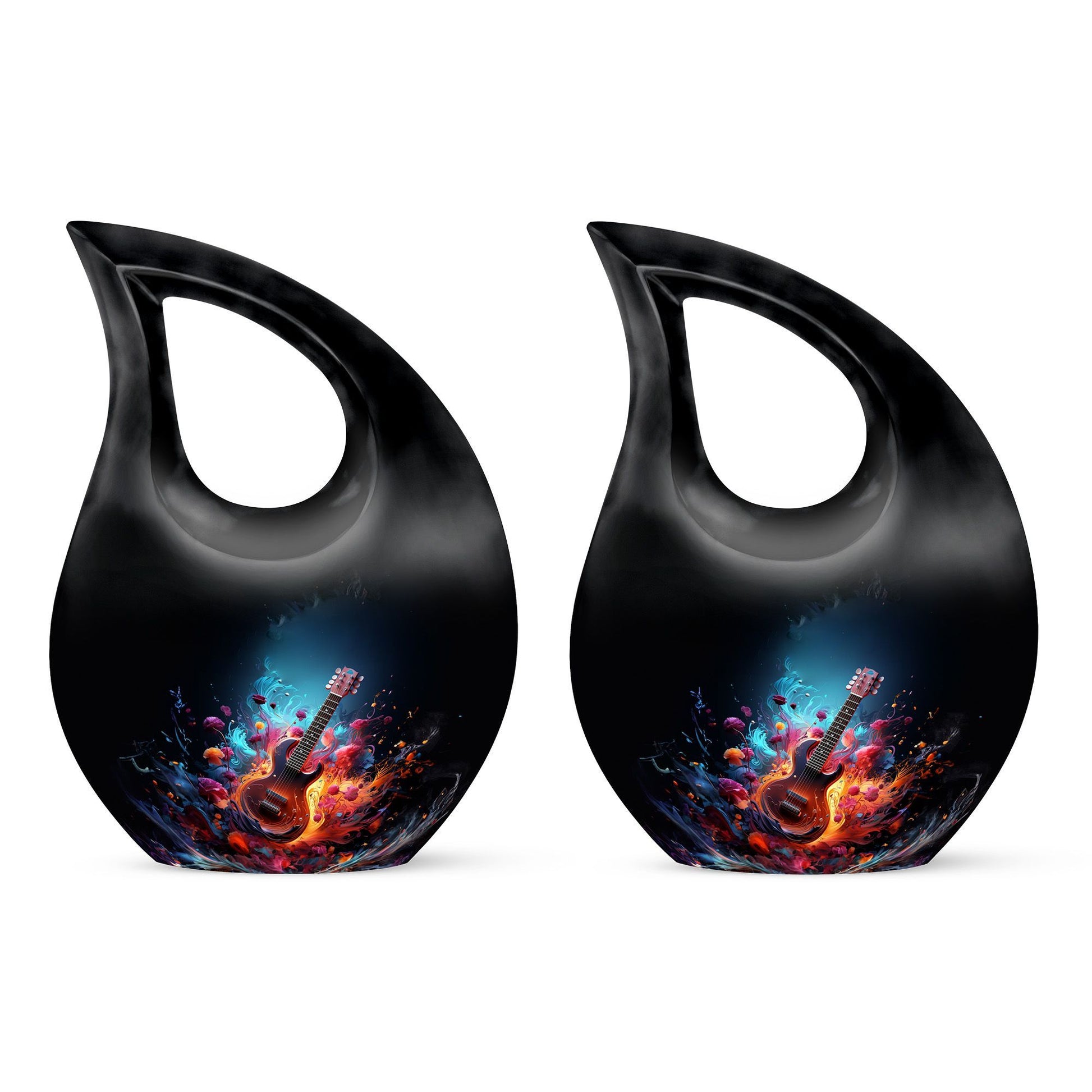 Teardrop Shaped  Keepsake Set of 2