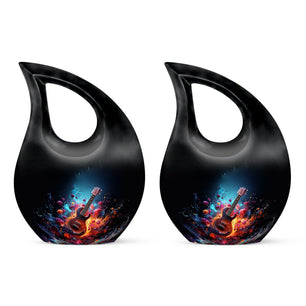 Teardrop Shaped  Keepsake Set of 2