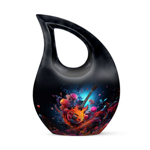 Teardrop Shape Music Urn Keepsake 3 Inch