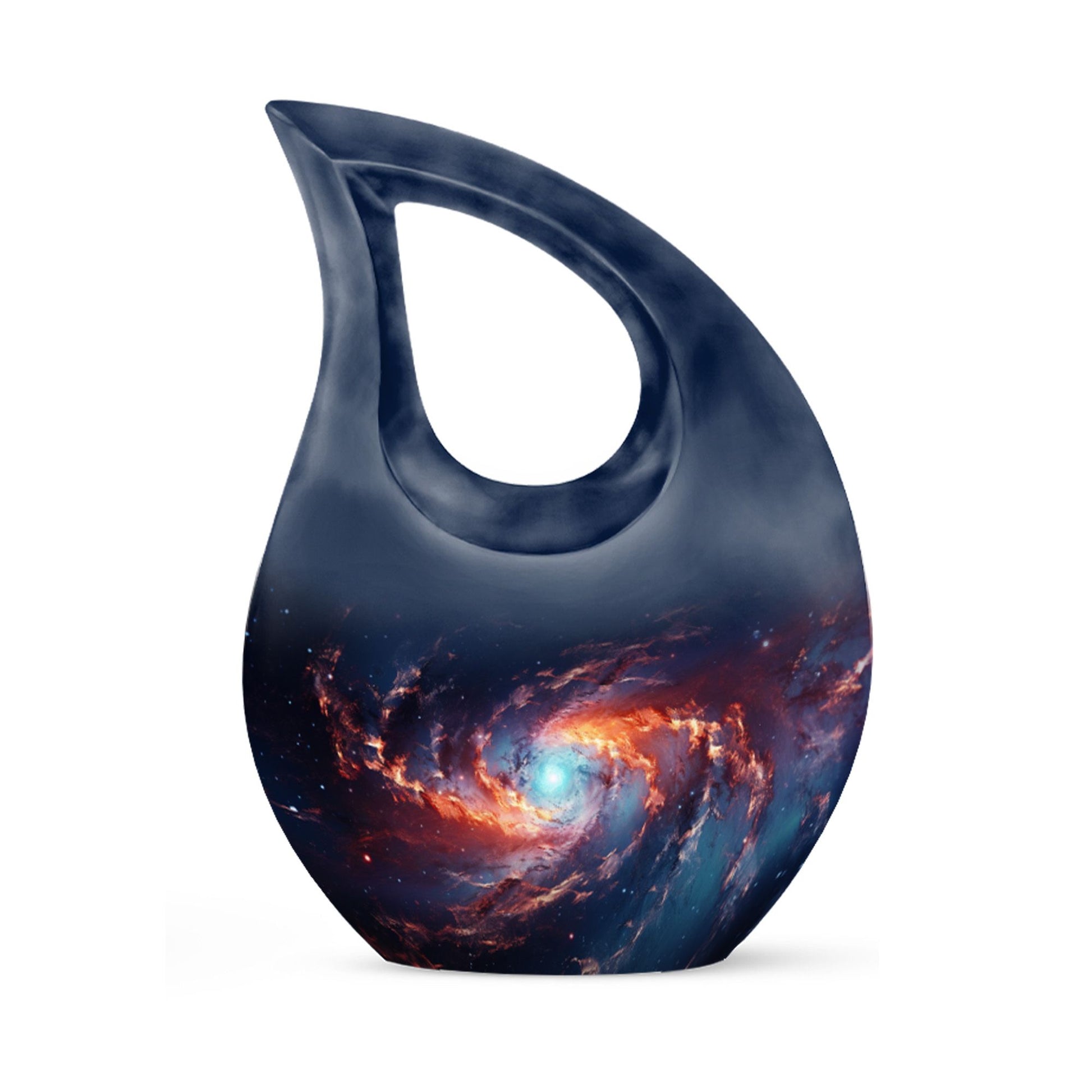 Teardrop Shape Abstract Urn Keepsake 3 Inch