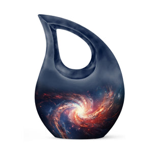Teardrop Shape Abstract Urn Keepsake 3 Inch