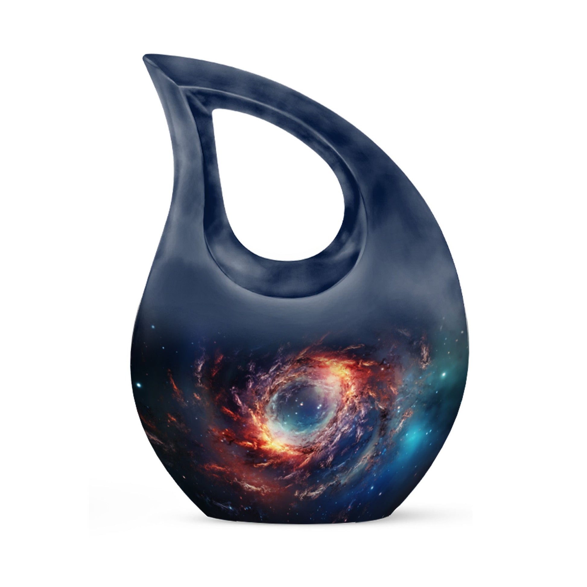 Teardrop Shape Abstract Urn Keepsake 3 Inch