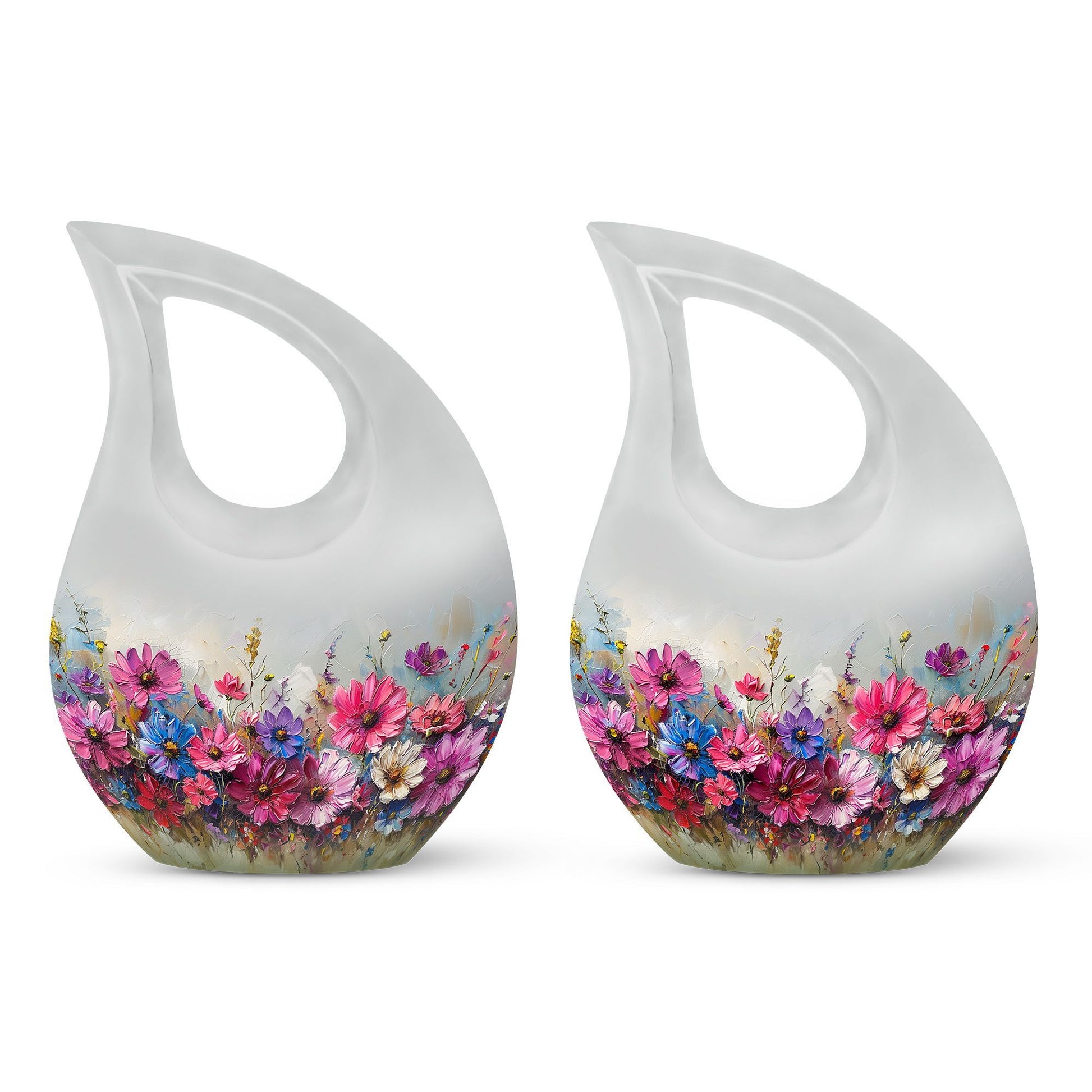 Teardrop Shaped  Keepsake Set of 2