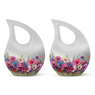 Teardrop Shaped  Keepsake Set of 2