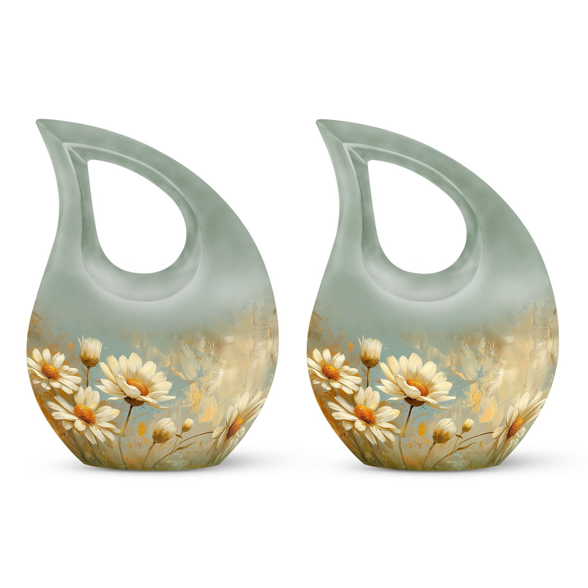 Teardrop Shaped  Keepsake Set of 2